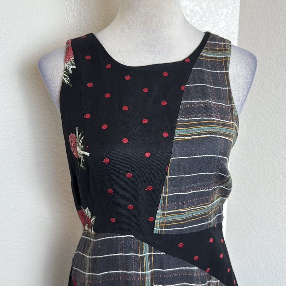 Anthropologie X Mauve Patterned Bliss Dress Size 6 NWOT - Picture 8 of 10